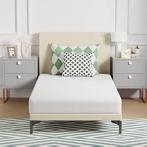 FDW Twin Mattress,6 Inch Gel Memorys Foam Mattress, Medium Firm for Cool Sleep Pressure Relief, CertiPUR-US Certified/Bed-in-a-Box/Pressure Relieving