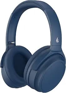 Edifier WH700NB Wireless Active Noise Cancellation Over-Ear Headphones, Bluetooth 5.3 Foldable Lightweight Headset, Dual Device Connection 68-Hour Battery Life, for Travel Home Office - Navy Blue