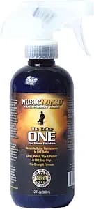 MusicNomad MN150 Guitar ONE All-in-1 Cleaner, Polish, and Wax, 12 oz.