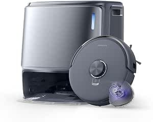 NARWAL Freo Z10 Ultra Robot Vacuum Cleaner, Smart Mop 18000Pa - Dynamic Mop Extension, Anti-Tangle System, Wet/Dry Cleaning, All-in-One Station