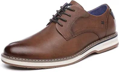 DECARSDZ Mens Dress Shoes Casual Oxford Shoes Business Formal Shoes Use for Business Social Gatherings Wedding Travel