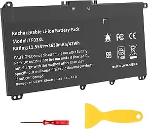 TREE.NB Spare Battery for HP Pavilion 15-CC000NO 15-CC001NA 15-CC001NF 920046-121 920046-421 920070-855 TF03XL