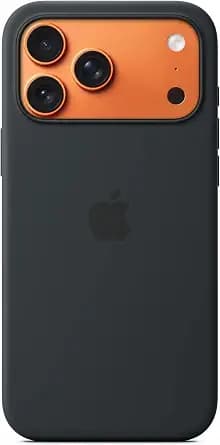Apple iPhone 17 Pro Max Silicone Case with MagSafe and Camera Control: Lightweight Phone Case, Wireless Charging Compatible, Smooth Matte Finish; Black