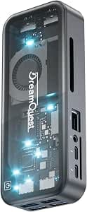 DreamQuest Mini PC Stick Windows 11 Pro, Intel N95 (up to 3.4 GHz) 12 GB LPDDR5 512 GB M.2 SSD Micro Computer Desktop PC Stick, Dual HDMI + Type C (10 Gbps) / WiFi 6 / Bluetooth 5.3 USB 3.2 for Home