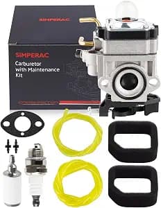 RY38BP Carburetor for Ryobi 308054129 RY38BP 38cc Backpack Blower RY38BP Parts with Air Filter Kit