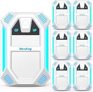 Ultrasonic Pest & Insect Repeller, Ultrasonic Repellent for Roach, Rodent, Mouse, Bugs, Mosquito, Mice, Spider, Ant,Electronic Plug in Pest Control,2 Mode Switching,6 Packs