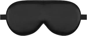 Alaska Bear Sleep Mask Silk Cover Eye Contour for Pressure-Free Sleeping, Upgrade Over Conventional Flat Satin Eye Masks, Machine Washable