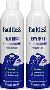 Heavy finish , Ironing spray starch Pack of 2