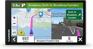 Garmin DriveSmart 66, 6-inch Car GPS Navigator with Bright, Crisp High-Resolution Maps and Garmin Voice Assist