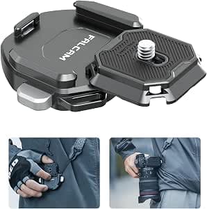 FALCAM F38 Camera Strap Quick Release Kit, Camera Mount for Neck/Shoulder Strap, Plate and Base - 3142