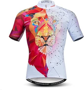 Men's Bike Clothing Pro Team Short Sleeve Cycling Jersey Sportswear Classic