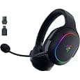 Razer Kraken Gaming Headset: Lightweight Aluminum Frame, Retractable Noise Isolating Microphone, for PC, PS4, PS5, Switch, Xbox One, Xbox Series X & S, Mobile, 3.5 mm Audio Jack - Mercury White