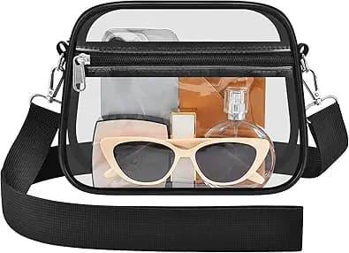 Clear Bag for Stadium Events Stadium Approved Women's Top-Handle Handbags