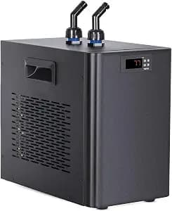 42 Gallon 1/10HP Aquarium Chiller - Energy Efficient Fish Tank Water Chiller for Axolotl, Freshwater & Saltwater Tanks, Quiet & Durable, Model AL-160