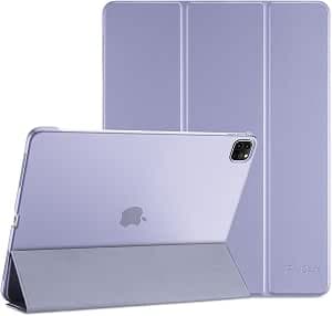 ProCase Case for iPad Air 13 Inch (M3) 2025/(M2) 2024, iPad Pro 12.9 Inch 6th 2022/5th 2021/4th 2020/3rd 2018 Generation, New Upgraded Case, Anti-Fall Protection Cover -Light Purple