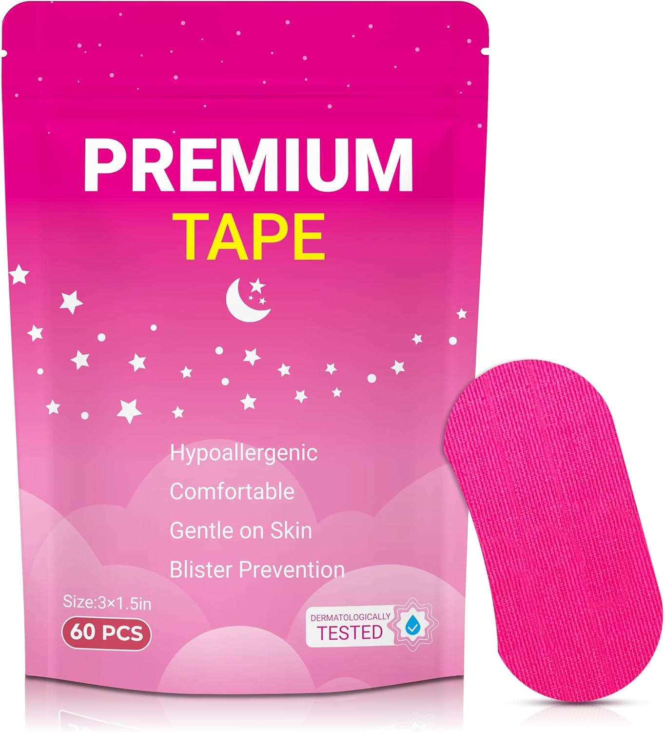 Pink Premium Hypoallergenic Tape