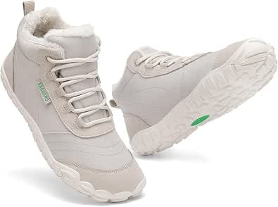 Saguaro Women's Winter Barefoot Shoes - Warm Lined, Wide Toe Box & Zero Drop Sole, Size 36-42