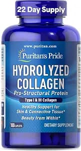 Puritan's Pride Hydrolyzed Collagen Pro-Structural Protein 1000mg
