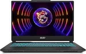 MSI Cyborg 15 A13VFK-1691FR: Intel Core i7 13620H - 16GB DDR5 - SSD 512GB - Nvidia RTX4060 8GB - 15.6' Full HD 144Hz - Windows 11 Home