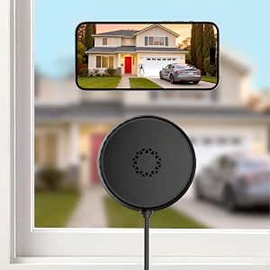 2K 3MP Window Camera, 5GHz & 2.4GHz WiFi Dome Cameras for Home Security for Indoor & Outdoor Monitoring, with Motion/Human Detection, Easy Install, 24/7 Recording, Full Color Starlight Night Vision