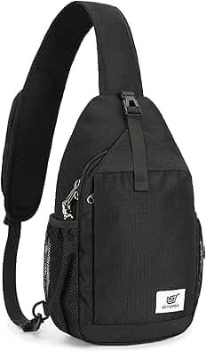 SKYSPER Sling Bag RFID Cross Body Bag Recycled Crossbody Backpack Travel Daypack