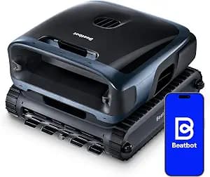 (2026 New) Beatbot Sora 70 Pool Vacuum Robot, 360° Top-to-Bottom Cleaning, Smart Surface Parking, 6L Capacity, 6800GPH Super Power for Above & In-Ground Pools Up to 3,200 sq. ft, Midnight Blue