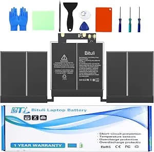 A1964 A1989 A2251 Laptop Battery Replacement for MacBook Pro 13 Inch A1989 (Mid 2018, 2019) & A2251 (2020), EMC 3214 3358 3348