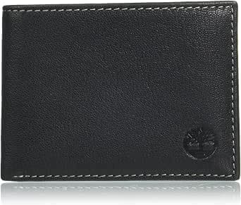 Timberland Men's Genuine Leather Passcase Security RFID Wallet
