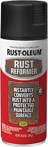 Rust-Oleum 248658 Stops Rust Reformer Spray Paint, 10.25 oz, Matte Black