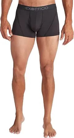ExOfficio Men's Give-N-Go 2.0 Sport Mesh Boxer Brief 3" - Ultralight Travel Underwear with Snug Active Fit & Lower Rise