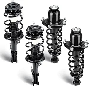 Front and Rear Complete Struts Assembly Shock Absorber Compatible with Scion tC 2005 2006 2007 2008 2009 2010, Replace for 172400L 172391, 4Pcs