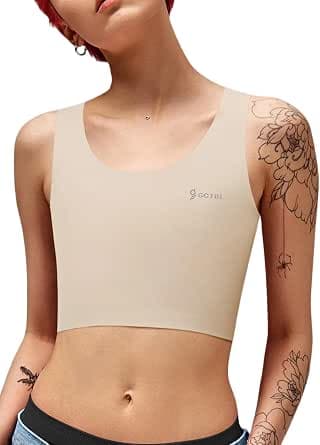 Chest Binder Transgender FTM Binder Trans Breast Binder Bra for Large Breast