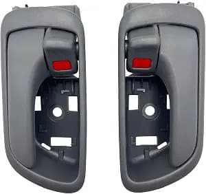 Cheriezing Interior Door Handle Compatible with 2002 2003 2004 2005 2006 Camry Replace# 69206-AA021 LH, 69205-AA021 RH Set of 2