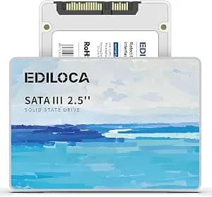Ediloca 240GB SSD Internal Solid State Drive, 2.5" SATA III 6Gb/s, Up to 400MB/s Read Speed, 3D NAND Flash, Shock Drop-Proof for PC/Laptop/Desktop/NAS, Compatible with Windows/Mac/Linux (ES580E)