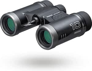 Pentax 61816 Binoculars UD 10x21- Black 10x magnification with roof prism Bright and clear viewing, lightweight with Multi-coating to acheive excellent image performance For concerts