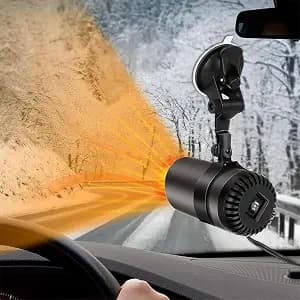 Car Heater 12V, Portable Car Heater that Plugs into Cigarette Lighter, Defroster for Car Windshield