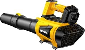 Cordless Leaf Blower Compatible with Dewalt 20V Battery(No Battery), 250MPH | 750CFM | 6 Speed Brushless Turbofan Powerful Electric Leaf Blowers for Lawn Care, Patio, Blowing Leaves (Tool Only)