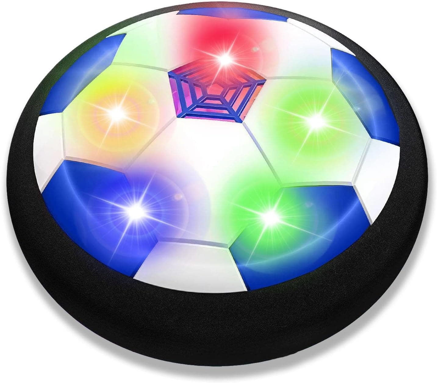 JRD&BS WINL Kinder Spielzeug LED Hover Kinderspielzeug Fußball (Blau)