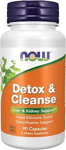 Now Supplements, Detox and Cleanse, 90 Veg Capsules, Liver and Kidney Support*