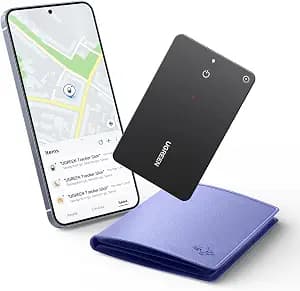 UGREEN FineTrack Slim S (Samsung Only) Wallet Tracker Card, 1-Year Rechargeable Bluetooth Tracker Card Finder Work with Samsung SmartThings APP for Galaxy S25/S24/S23 Ultra -1.7mm & IP68 Waterproof