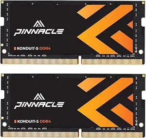 Timetec Pinnacle 32GB KIT(2x16GB) Premium DDR4 3200MHz (or 2933MHz or 2666MHz) PC4-25600 Non-ECC Unbuffered 1.2V CL22 260 Pin SODIMM Laptop Notebook PC Computer Memory RAM Upgrade