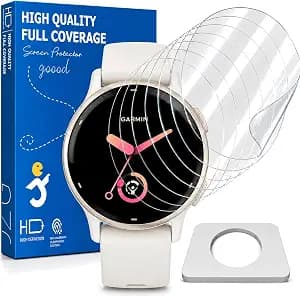 6 Pack Screen Protector for Garmin Vivoactive 5/Garmin Vivoactive 6 42mm