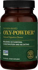 Global Healing Oxy-Powder Colon Cleanse, Constipation Relief for Women & Men, Magnesium Oxide Colon Cleanser & Detox for Weight Loss, Gut Cleanse Detox for Women and Men