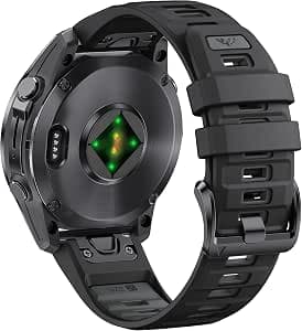 Compatible with Garmin Fenix 7S Band, Garmin Quickfit 20mm Band Replacement for Fenix 7S Sapphire Solar / 7S Pro / 5S Sapphire / 6S / 6S Pro/Fenix 8 43mm