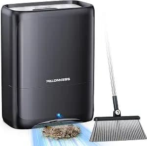 Pro Touchless Vacuum Automatic Dustpan 1400W Ultra Fast & Powerful, 18KPA Vacuum Dustpan TOF Sensor Hands-Free LED Alerts, 6L Electric Dustpan for Home/Kitchen/Office/Sweeping Salon/Pet Shop(No Broom)