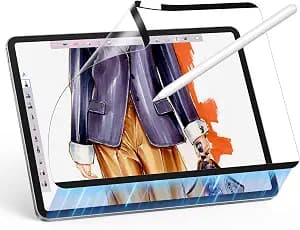 ESR Paper-Feel Magnetic Screen Protector for iPad Air 13 Inch M4/M3/M2 (2026/2025/2024, 8th/7th/6th Gen), Write and Draw Like on Paper, Detachable, Compatible with Tempered Film, Matte, Anti-Glare