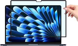 FILMEXT Macbook Air 15 inch Screen Protector (2026-2023, M5 M4 M3 M2) Mddel A2941 A3114 A3241, Anti-Glare Anti-Blue Light Filter Bubble Free Eye Protection Macbook Air 15.3"