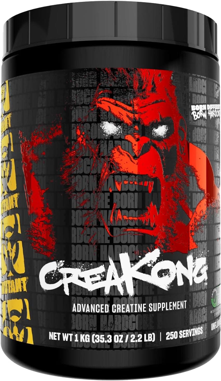 MUTANT CREAKONG, Triple Creatine Blend, Unflavoured, 1 kg