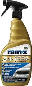 Rain-X Pro 620213 3-in-1 Bug, Tar and Adhesive Remover, 16oz - Premium Bug, Tar and Adhesive Remover to Help Clean and Remove Sticky Contaminants