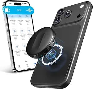 128GB Natesukii Magnetic Voice Activated Recorder - 9800Hrs Recording Device with Al-Intelligent Triple Noise Reduction Portable Dictaphone Digital Voice Recorder with Playback for Lecture Meeting